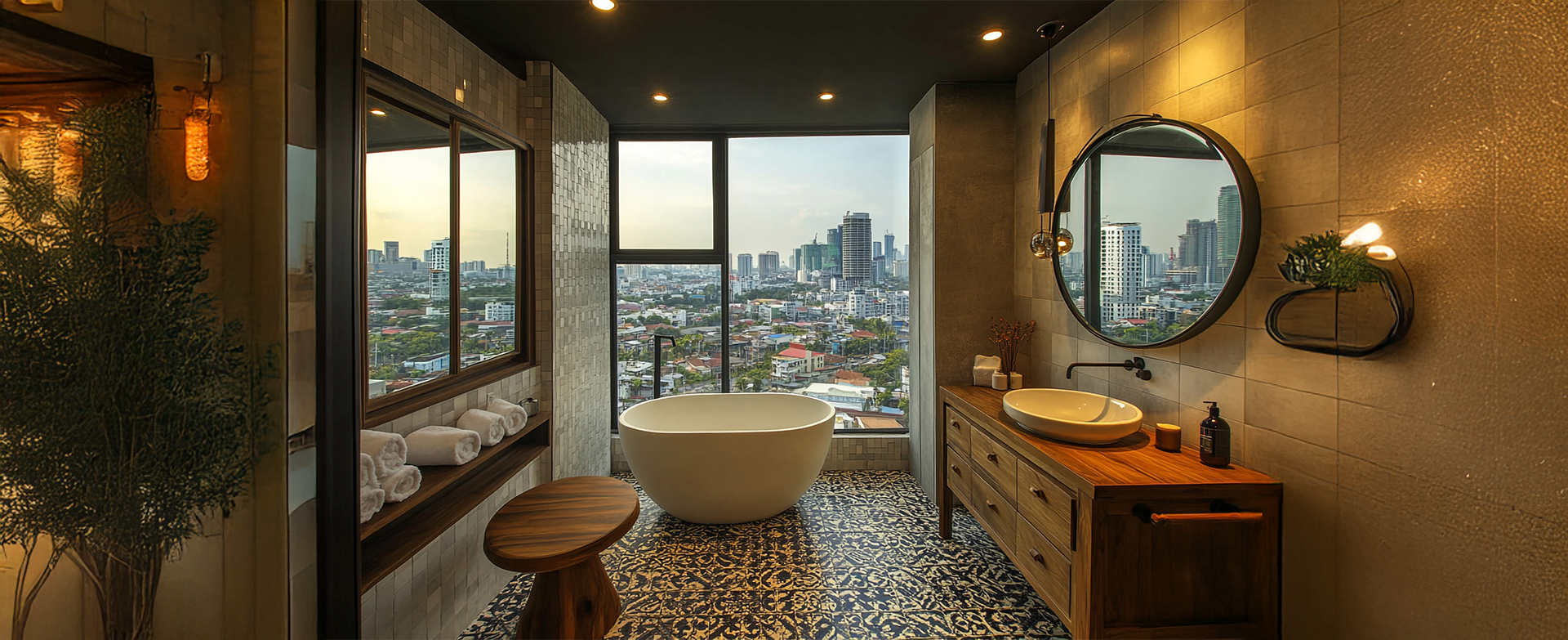 Bathroom ideas for small spaces in Dubai